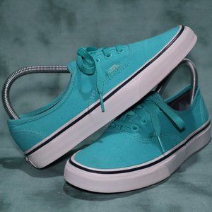 Vans Era Low Top Aqua/Teal Sneakers Mens 6 or Womens 7.5